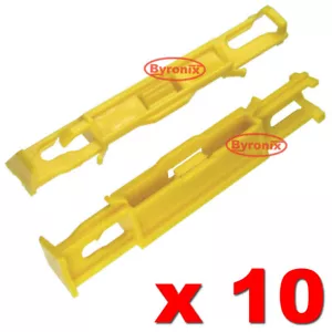 WINDSCHUTZSCHEIBENCLIPS VERKLEIDUNG FORMEN A SÄULE CITROEN C5 PEUGEOT 508 812398 GELB X10 - Bild 1 von 1