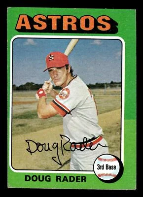1975 Topps Mini #165 Doug Rader Card TCCCX - Image 1 of 2