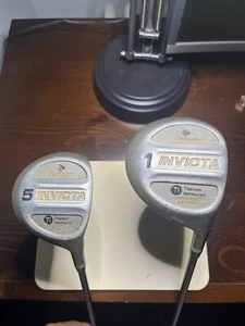 Dunlop INVICTA Woods Set Flex Graphite/Steel - RH Titanium Reinforced - Picture 1 of 4