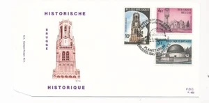 D73183 Belgium FDC P.423 History Buildings Brussel Bruxelles - Picture 1 of 1