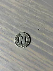 Vintage Virginia Railway & Power Company Trolley Subway Transit Medaille Norfolk VA - Bild 1 von 2