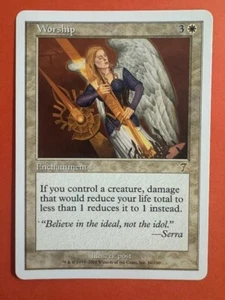 Worship - 7th Edition - Magic The Gathering NM/M (Never Played) - Bild 1 von 1