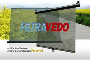 TENDINA PARASOLE FILTRAVEDO PER VETRI LATERALI 40 cm - Foto 1 di 1