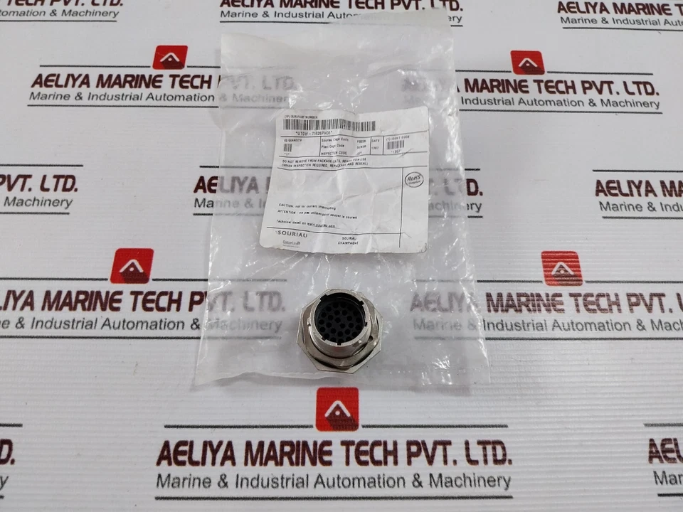 Souriau Ut0w-71626ph06 26 Way Panel Mount MIL Spec Circular Connector - Image 1 of 4