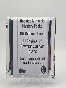 MLB Baseball Mystery Pack All Cards Rookies, 1st Bowman, Pro Debut, &/or Inserts - Picture 1 of 2