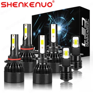 Para For Subaru Legacy 2005-2007 6Pcs 9005 H7 Faros LED y luces antiniebla H3 - Picture 1 of 20