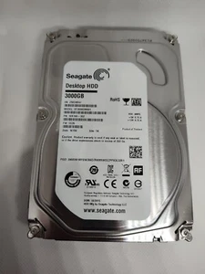 Seagate Barracuda ST3000DM001 1ER166-302 3.5" 3TB SATA 6Gb/s HDD Item #005 - Picture 1 of 2