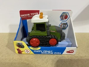 Happy Fendt Rolling Eyes Toy Track Tractor by Dickie Toys - Picture 1 of 7
