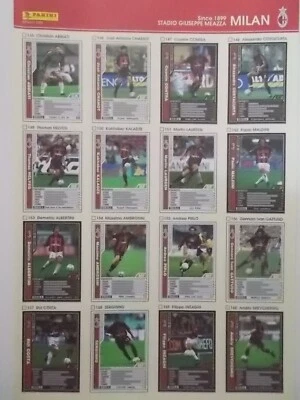Panini WCCF 	Base	AC Milan	2001 ~ 2005	Rookie - Image 1 of 4