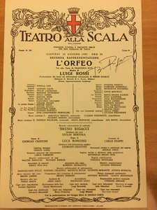 Locandina firmata da Bruno Rigacci - Picture 1 of 1