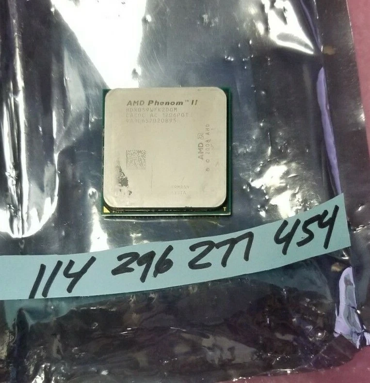 AMD Phenom II HDXB59WFK2DGM B59 X2 Dual Core AM3/AM2+ 3.4 GHZ  - Image 1 of 1