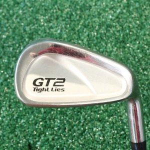 ⛳️ ADAMS GOLF RH GT2 TIGHT LIES 7-IRON W/T.T. PERFORMANCE STEEL STIFF SHAFT - Picture 1 of 8