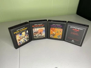 Tested & Working Atari Lot Circus Atari, Missile Command, Air Sea Battle, Outlaw - Picture 1 of 8