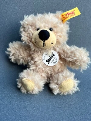 Steiff Original Teddybär Bär Knopf im Ohr  Charly 901195 ca. 12cm beige - Bild 1 von 4