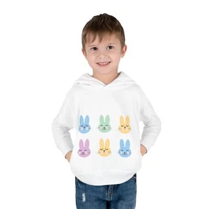 Adorable Toddler Bunny Hoodie, Kid's Spring Outfit, Easter Gift, Cute Bunny - Picture 1 of 5