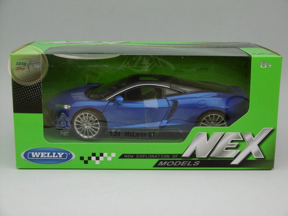 McLaren GT - Welly 1:24 - WE24105BL - Immagine 1 di 1