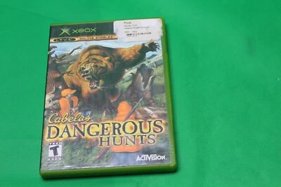 Cabela's Dangerous Hunts Original Xbox Cleaned tested - Image 1 of 4