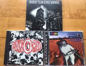 Lot Of 3 Punk CD’S  Punk Sucks, Punk O Rama, Give Em The Boot  All Ex Condition - Picture 1 of 4
