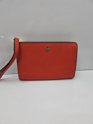 Tory Burch  Zip Wristlet Orange Bag  - Image 1 of 4
