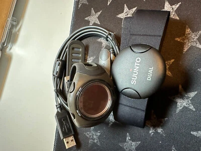 Kit de reloj de entrenamiento deportivo SUUNTO T6C - gris ligeramente usado con correa para el pecho nueva Foto 1 de 3