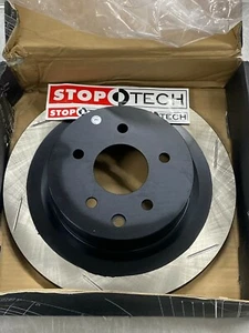 STOP TECH 126.42088SL SPORT SLOTTED REAR LEFT SIDE BRAKE ROTOR NIB - Picture 1 of 3