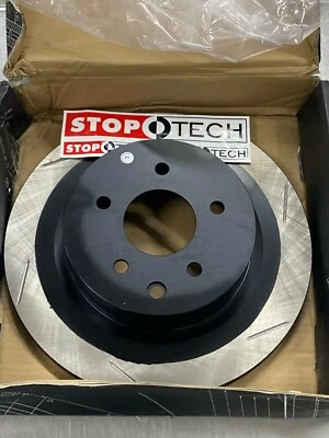 STOP TECH 126.42088SL SPORT SLOTTED REAR LEFT SIDE BRAKE ROTOR NIB - Image 1 of 3