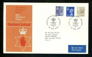 Postal History Great Britain / Northern Ireland FDC #NIMH 28 39 49 QEII 1983 - Picture 1 of 3