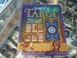 LIBRO DE 32 PÁGINAS SECRETOS DEL TAROT Y JUEGO DE CAJA DE BARAJA DE TAROT DE 78 CARTAS / SALA AMANDA - Imagen 1 de 11