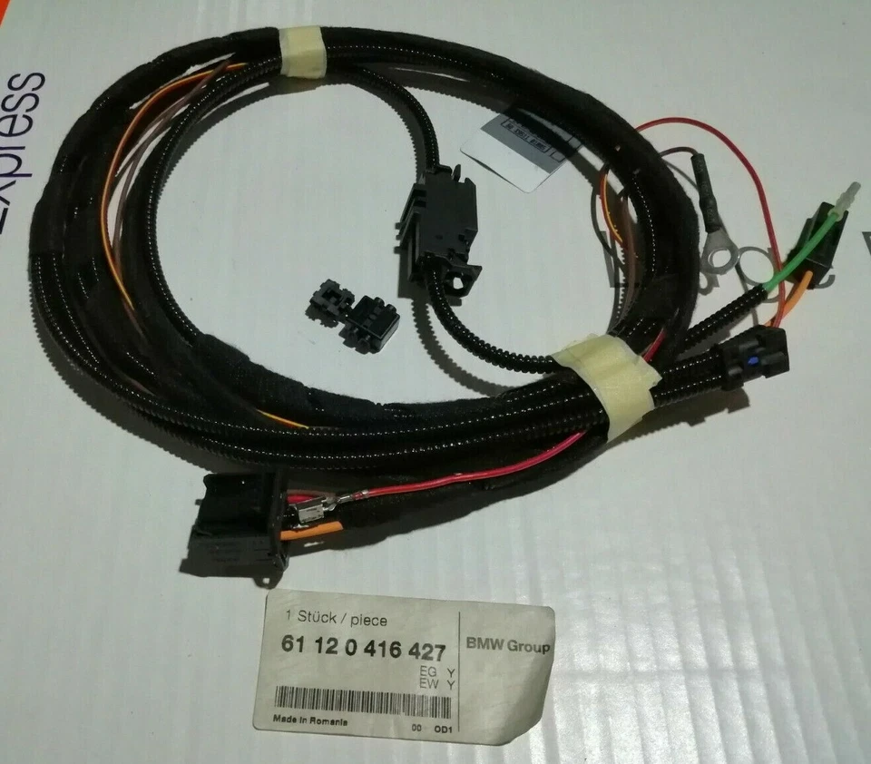 NEW GENUINE MINI 61120416427 Retrofit wiring kit CDC B&V - Image 1 of 1