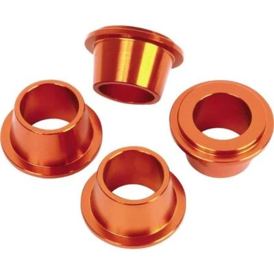 ZETA - ZE37-0352 - Rubber Killer Handlebar Bushings, Orange - Image 1 of 4