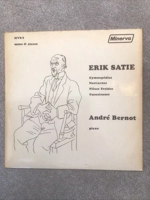 ANDRE Bernot - Erik Satie - Minerva MVS 2 Mono & Stereo LP - Image 1 of 4