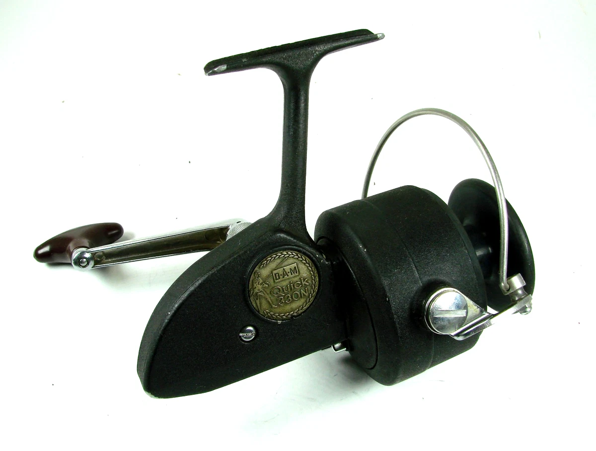 Quick Dam DAM Quick 1 RD, Carrete De Pesca, Carretes Giratorios,Lo último  En Carretes De Pesca Para Velocidad Y Precisión, Negro, Unisex, Negro, 1000  Carretes Dam Quick 1, image size:1200x908