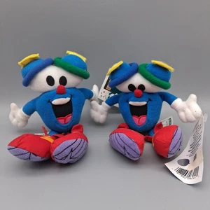 Lot Of 2 Vintage 1996 Olympic Games Atlanta Mascot Izzy 7”Stuffed Plush - Picture 1 of 5