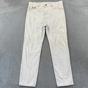 Vintage Levi’s 505 Jeans Mens 36x32 Regular Straight Orange Tab 90s Denim USA - Picture 1 of 14