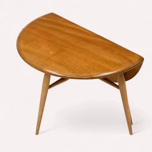 Ercol Round Table Coffee Table Drop Leaf 2ft Across Model 308 FREE UK Delivery - Picture 1 of 24