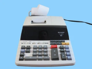 Sharp Printing Calculator EL-1197PII 12-Digit Display With Paper Roll - Picture 1 of 3