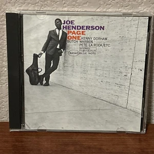 Joe Henderson - Page One (CD) Blue Note - OOP - Jazz - Imagen 1 de 3