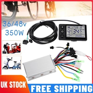 36V/48V Brushless Controller & Rainproof LCD Display for E-Bike Electric Scooter - Picture 1 of 12