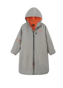 DDIPP Hydro Adulte Unisexe Robe à Langer Sèche Gris Tempête Large/XL L/XL Surf Swim - Photo 1/4