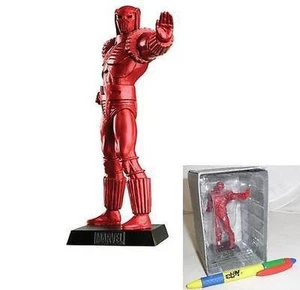 CRIMSON DYNAMO Eaglemoss Seltene Metallfigur 10cm Marvel Sammlung Mit Box - Picture 1 of 1