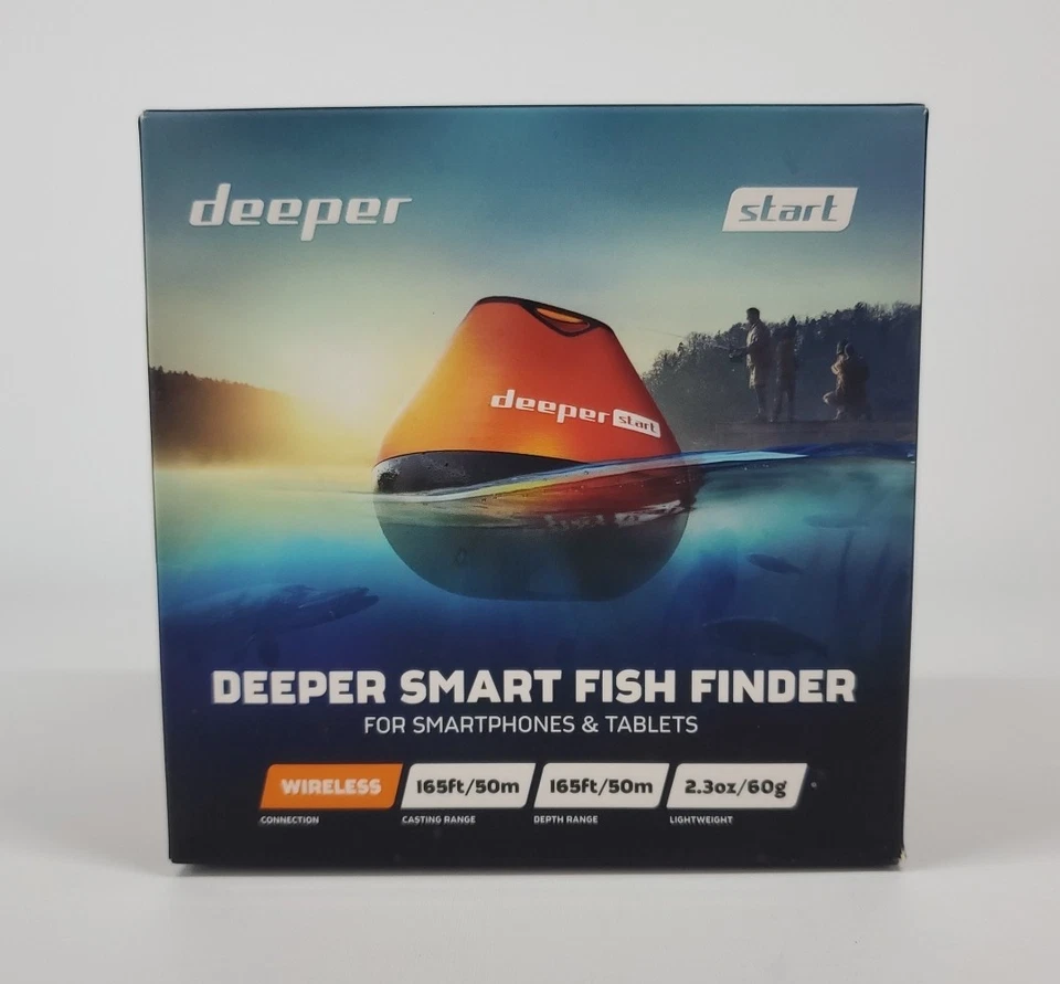 Deeper Start Smart Fish Finder For Smartphones and Tablets NEW SEALED - Image 1 of 4