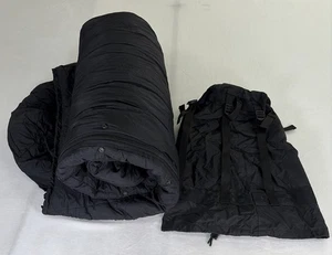 US Military Issue Intermediate Cold Weather Modular Black Sleeping Bag Charity - Picture 1 of 12