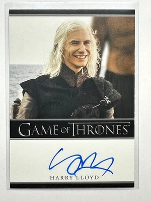Гарри Ллойд бороздчатый автограф, Игра престолов, Легенды царства - Изображение 1 из 2