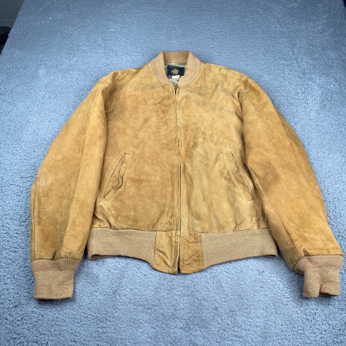d*3様 vtg golden bear suede leather Harri d*3様 vtg golden bear suede leather Harri