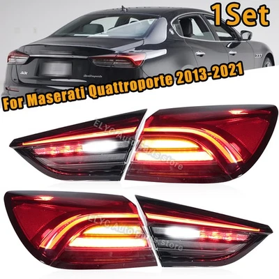 1 juego de lámpara de luz trasera LED mejorada para Maserati Quattroporte 2013-2021 Foto 1 de 4