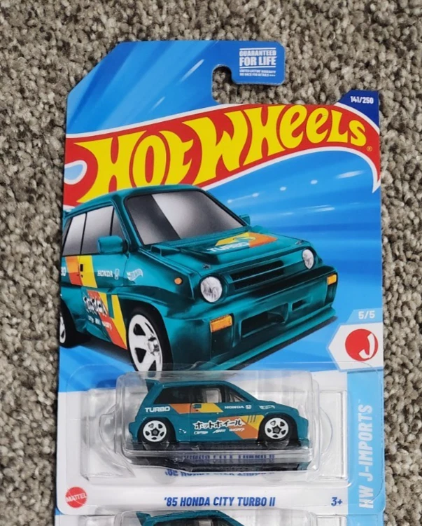 Honda City Turbo II 141/250 HW J-IMPORTS 5/5 2025 Hot Wheels 85 Treasure Hunt  Foto 1 de 1