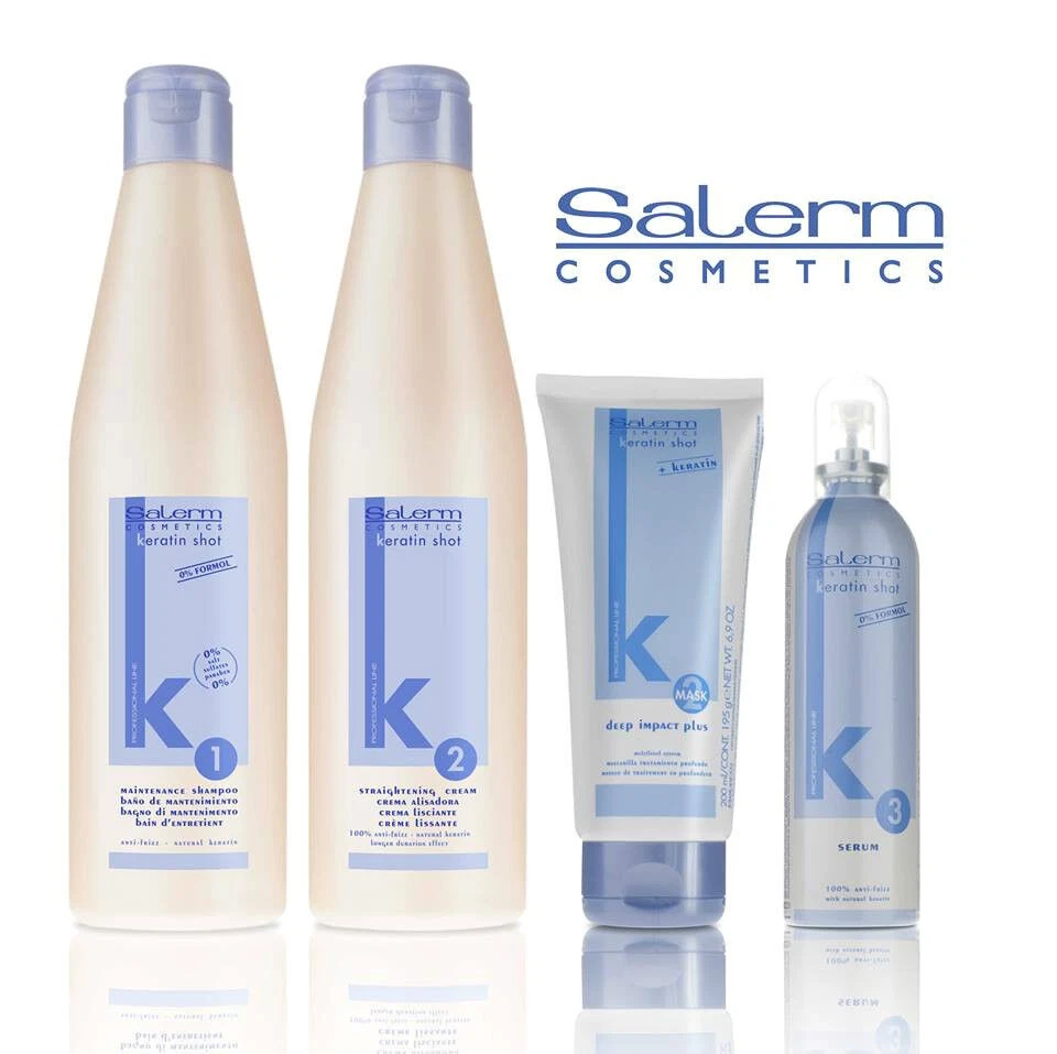 Salerm Keratin Shot Maintenance Shampoo 18 Oz. K1
