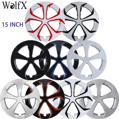 Juego de 4 tapacubos completos a presión de 15" para Toyota Prius 2010-2015  Foto 1 de 4