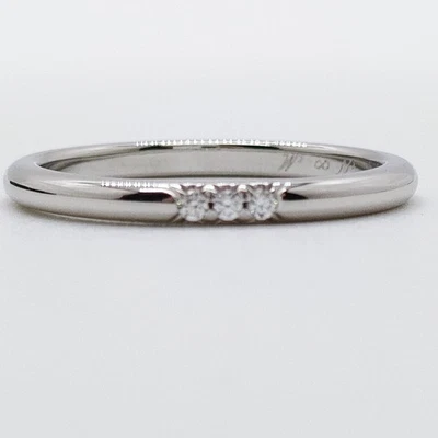 SIN TARIFA Tiffany and Co. Anillo Banda Diamante Natural Platino 2328158 Foto 1 de 4