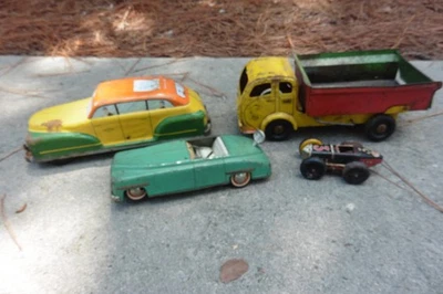 Wolverine Taxi Blanco Mustang Camión de Fricción Marx Racer # 3 Distler Packard Lote Foto 1 de 4